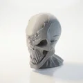 Mô hình điêu khắc Half Skull Venom in 3D - Thumbnail 1