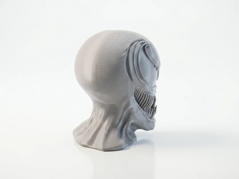 Mô hình điêu khắc Half Skull Venom in 3D - Image 3