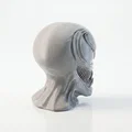 Mô hình điêu khắc Half Skull Venom in 3D - Thumbnail 3