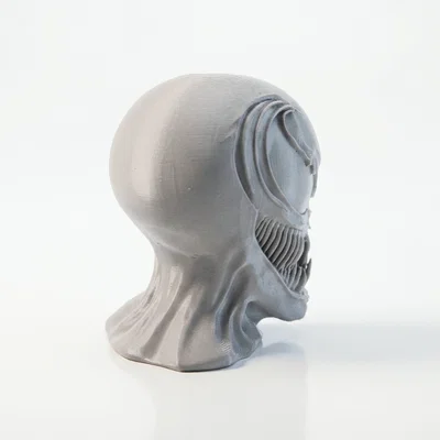 Mô hình điêu khắc Half Skull Venom in 3D