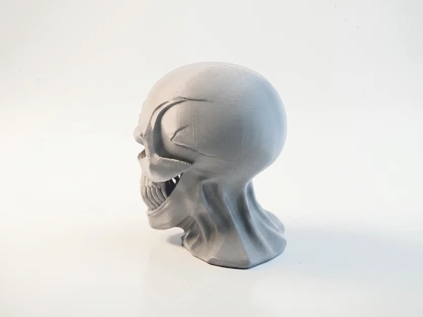 Mô hình điêu khắc Half Skull Venom in 3D - Image 4