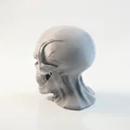 Mô hình điêu khắc Half Skull Venom in 3D - Thumbnail 4