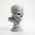 Tượng Bán Thân Đầu Lâu Wonder Woman - Mẫu In 3D Sắc Nét - Thumbnail 2