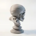 Tượng Bán Thân Đầu Lâu Wonder Woman - Mẫu In 3D Sắc Nét - Thumbnail 3