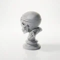 Tượng Bán Thân Đầu Lâu Wonder Woman - Mẫu In 3D Sắc Nét - Thumbnail 4
