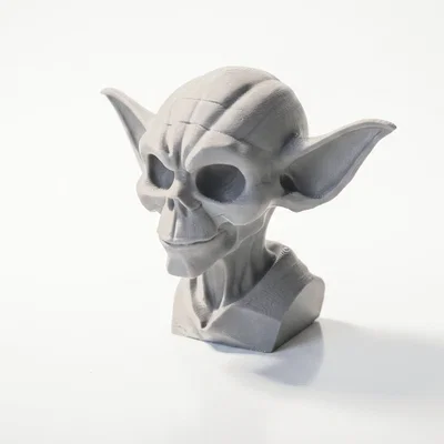 Mô hình 3D Yoda Đầu Lâu - Tượng Sưu Tầm Star Wars
