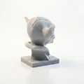 Mô hình 3D tượng bán thân Yoda nửa mặt đầu lâu (STL File) - Thumbnail 3