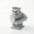 Mô hình tượng đầu lâu Hulk - File in 3D (Hulk Skull Bust) - Thumbnail 1