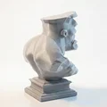 Mô hình tượng đầu lâu Hulk - File in 3D (Hulk Skull Bust) - Thumbnail 3