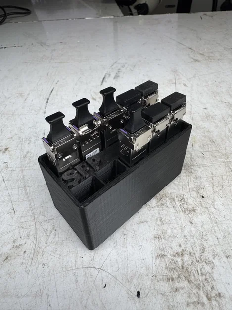Khay Đựng Module SFP Chuẩn Gridfinity 1x2 (In 3D Ngăn Nắp) - Image 2
