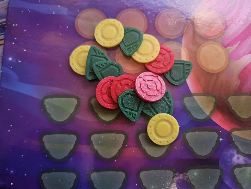 Bộ Token Nâng Cấp Cho Game Star Realms Academy - Image 1