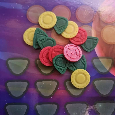 Bộ Token Nâng Cấp Cho Game Star Realms Academy