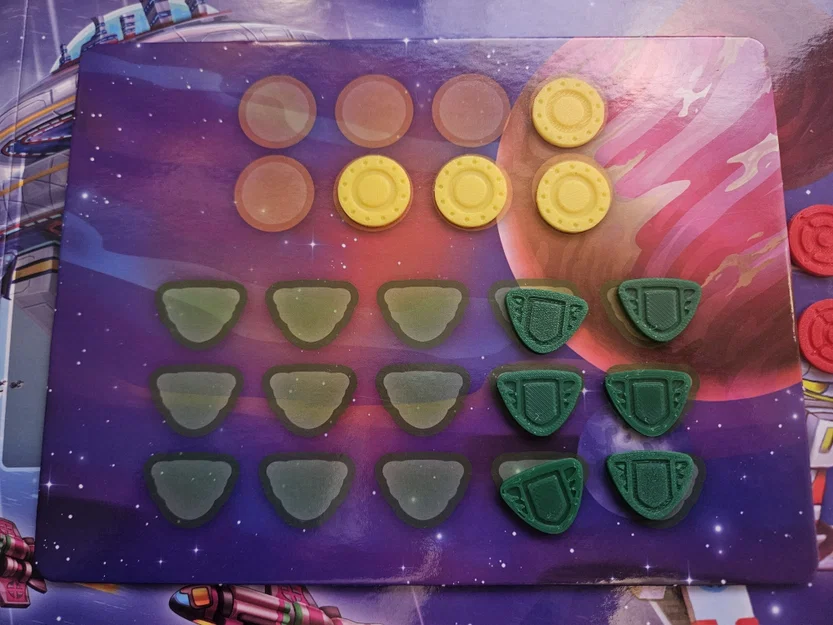 Bộ Token Nâng Cấp Cho Game Star Realms Academy - Image 2