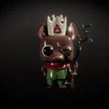 Cult of the Lamb - Nhân vật Ratau (Mô hình thu nhỏ để sơn) - Thumbnail 1