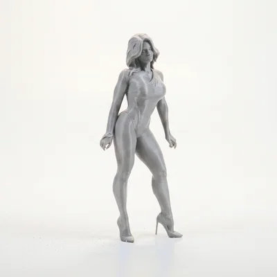 Tượng Cô Gái Nghệ Thuật - Mô Hình In 3D