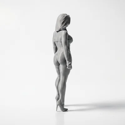 Tượng Cô Gái Nghệ Thuật - Mô Hình In 3D