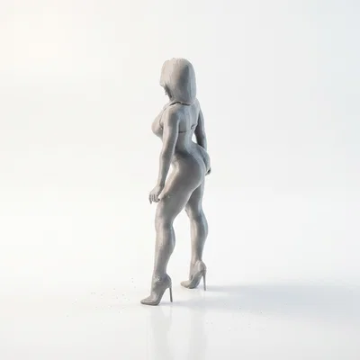 Tượng Cô Gái Nghệ Thuật - Mô Hình In 3D