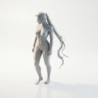 Mô hình tượng nữ Bikini Bae in 3D