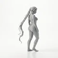 Mô hình tượng nữ Bikini Bae in 3D - Thumbnail 3