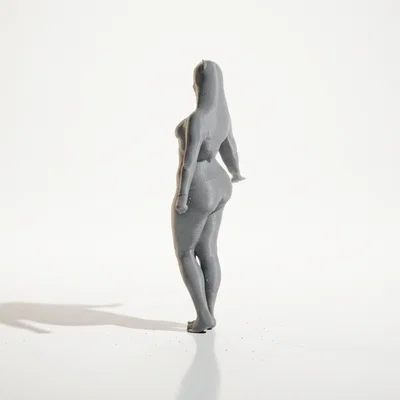 Mô hình tượng nữ Bikini Beach Babe in 3D