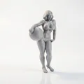 Mô hình nữ giới bikini cầm bóng in 3D đầy cuốn hút - Thumbnail 2