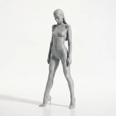 Mô hình tượng nữ nhân duyên dáng - File in 3D STL