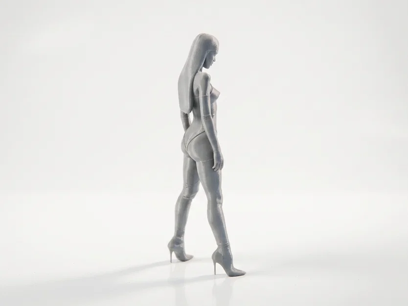 Mô hình tượng nữ nhân duyên dáng - File in 3D STL - Image 3