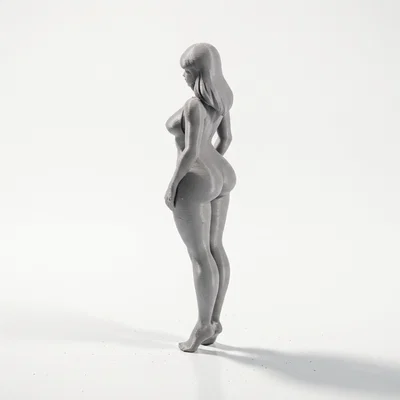 Mô hình tượng cô gái mặc Bikini - Tượng nữ nghệ thuật in 3D