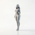 Mô hình tượng cô gái mặc Bikini - Tượng nữ nghệ thuật in 3D - Thumbnail 2