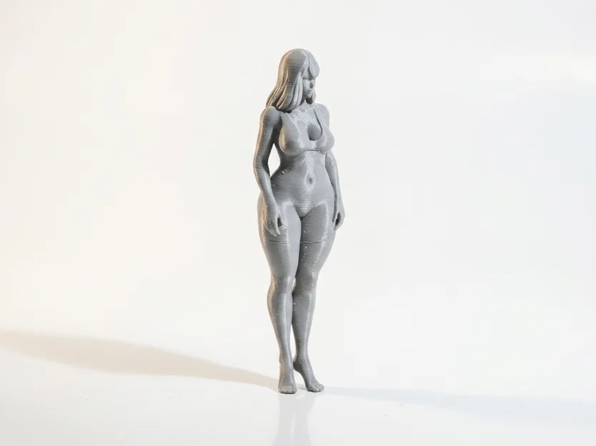 Mô hình tượng cô gái mặc Bikini - Tượng nữ nghệ thuật in 3D - Image 3