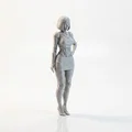 Mô hình nữ chiến binh Bionic - File in 3D nghệ thuật - Thumbnail 2