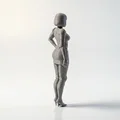 Mô hình nữ chiến binh Bionic - File in 3D nghệ thuật - Thumbnail 3