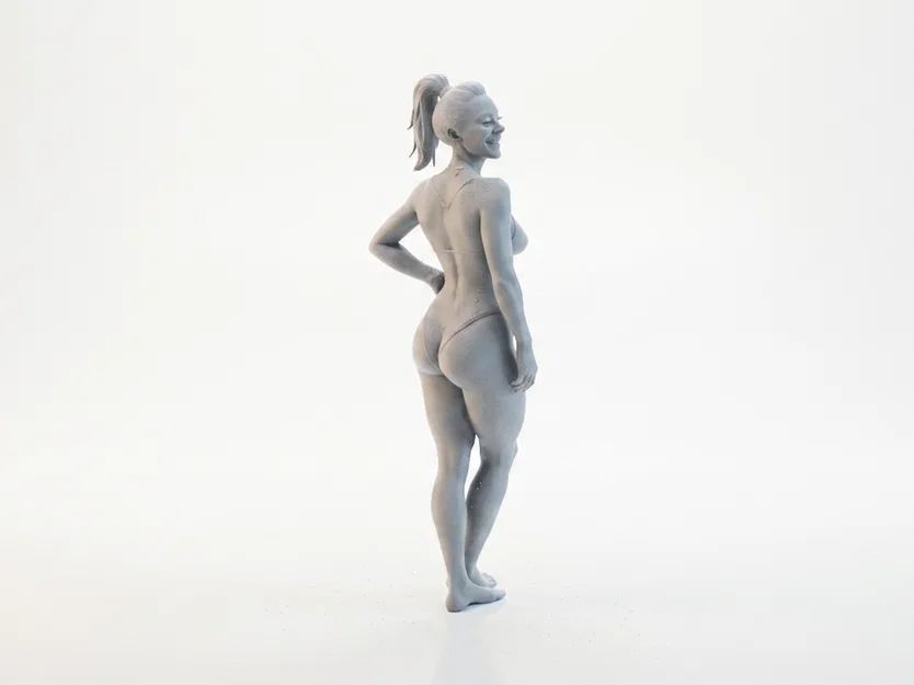 Mô hình tượng nữ diện Bikini in 3D tinh xảo - Image 3