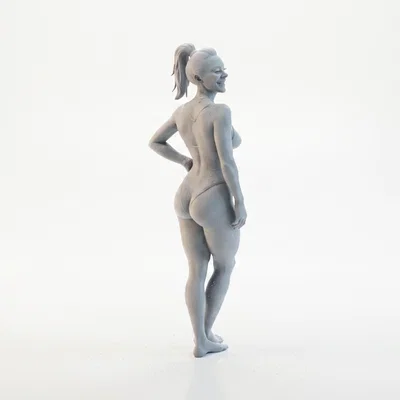 Mô hình tượng nữ diện Bikini in 3D tinh xảo