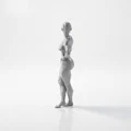 Mô hình tượng nữ diện Bikini in 3D tinh xảo - Thumbnail 4