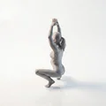 Mô hình tượng phụ nữ tập Yoga Bikini in 3D - Thumbnail 4