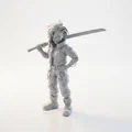 Mô hình nữ chiến binh Bionic - Tượng in 3D Sci-Fi - Thumbnail 1
