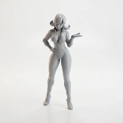 Mô hình nhân vật nữ mặc Bodysuit - File in 3D sắc nét