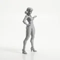 Mô hình nhân vật nữ mặc Bodysuit - File in 3D sắc nét - Thumbnail 2