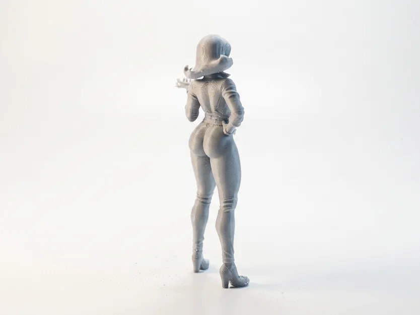Mô hình nhân vật nữ mặc Bodysuit - File in 3D sắc nét - Image 3