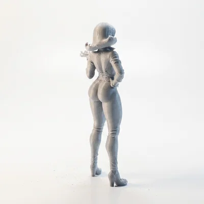 Mô hình nhân vật nữ mặc Bodysuit - File in 3D sắc nét