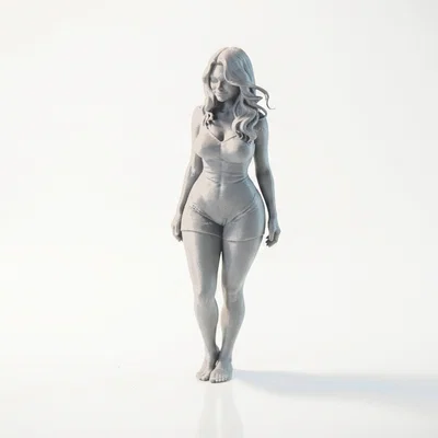 Mô hình nhân vật nữ Bodysuit - File STL in 3D cực đẹp