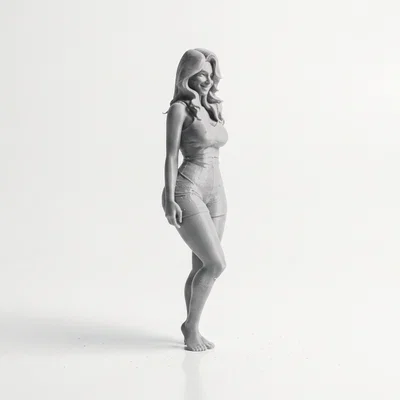 Mô hình nhân vật nữ Bodysuit - File STL in 3D cực đẹp