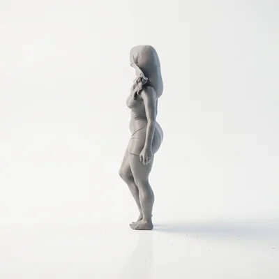 Mô hình nhân vật nữ Bodysuit - File STL in 3D cực đẹp
