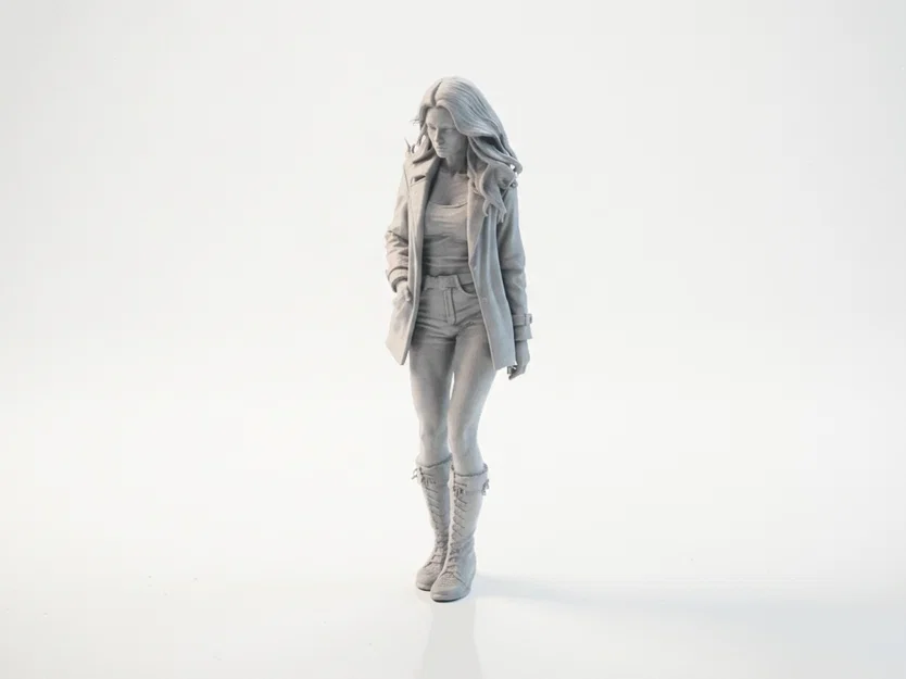 Mô hình tượng nữ trùm mũ (Hooded Figure) in 3D - Image 1