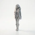Mô hình tượng nữ trùm mũ (Hooded Figure) in 3D - Thumbnail 1