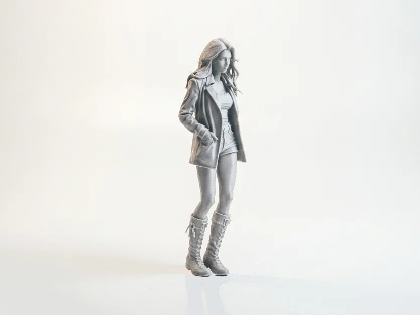Mô hình tượng nữ trùm mũ (Hooded Figure) in 3D - Image 2