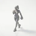 Mô hình 3D Nữ Võ Sĩ Quyền Anh Athletic (Boxer Lady) - Thumbnail 1