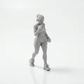 Mô hình 3D Nữ Võ Sĩ Quyền Anh Athletic (Boxer Lady) - Thumbnail 2