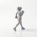 Mô hình 3D Nữ Võ Sĩ Quyền Anh Athletic (Boxer Lady) - Thumbnail 3